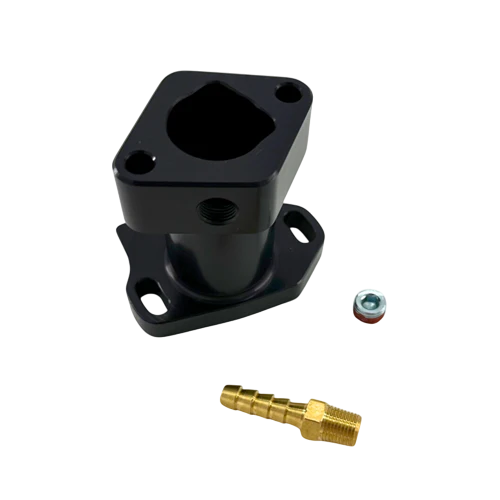 Manifold, 390 Carb to GX200, 6.5 OHV Clone, & 212 Predator; Long Style, 1 Piece