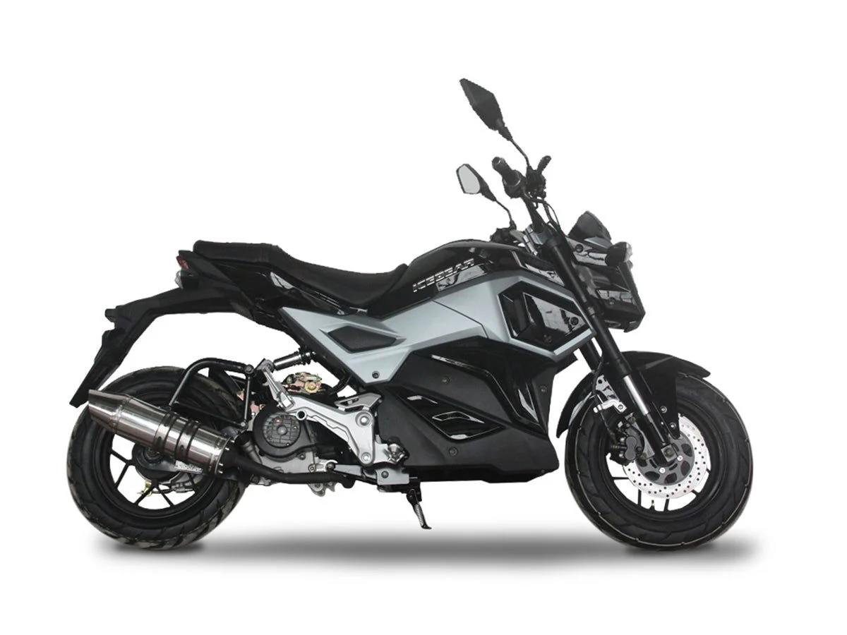 Mini Max 50cc Motorcycle, Automatic, Front Disc Brake, 12 inch Aluminum Wheels, 50 State Legal - Image 6