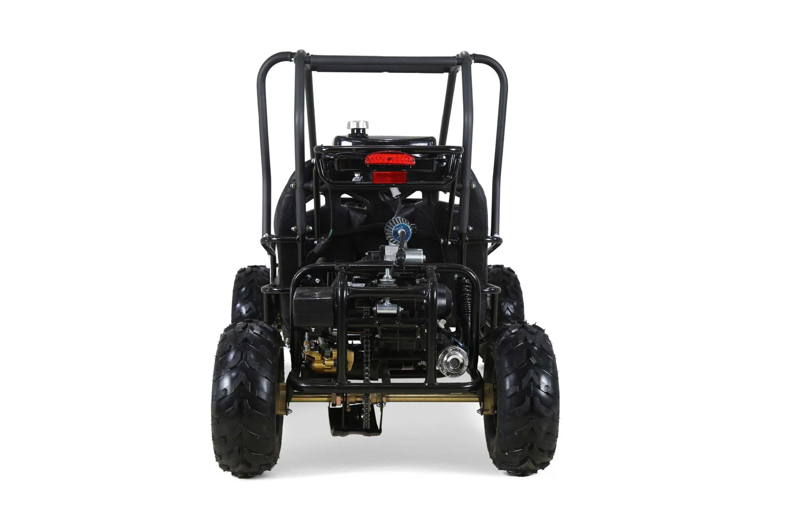 Mini Raptor 125cc Kids Gas Go Kart, Electric Start, Automatic with Reverse, Ages 8 and up - Image 9