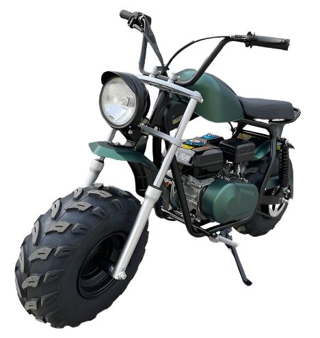 Mudstar Gas Powered Mini Bike, 196cc 6.5hp 4-Stroke - Image 3