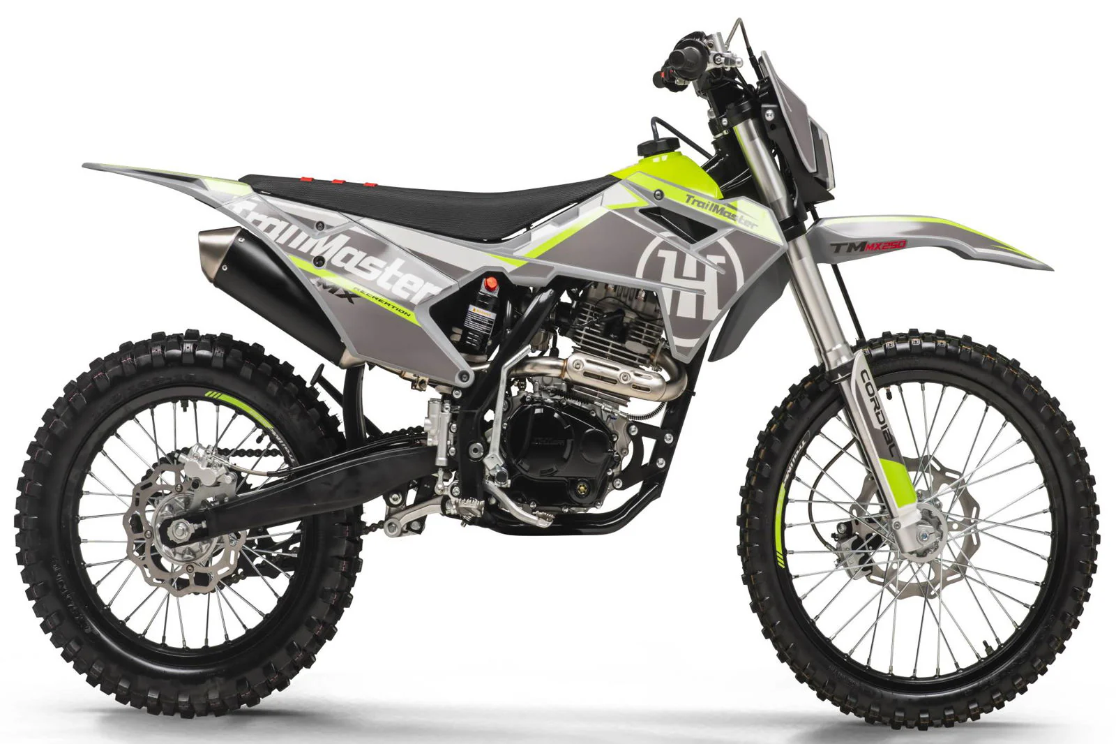 TrailMaster MX250 Dirt Bike, 5-Speed Manual, Electric Start, Dual Disc Brakes, (21/18) Wheels - Image 23
