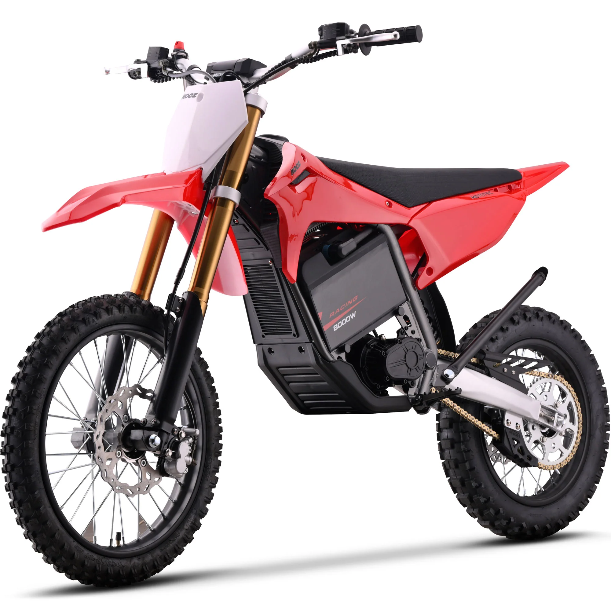 Pro Electric Dirt Bike, 72v 8000w Lithium, 17/14 inch Wheels - Image 2