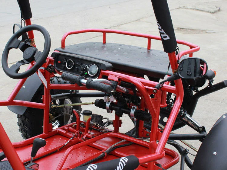 Rancher 200 Buggy Go Kart, Electric Start, Automatic with Reverse, 10-inch Steel Wheels, Ages 16 and up - Image 4
