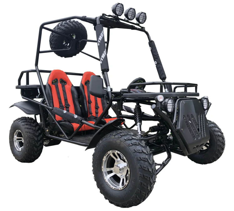 Rancher 200DLX Buggy Go Kart, Electric Start, Automatic with Reverse, 10-inch Deluxe Alloy Wheels, Ages 16 and up - Image 6
