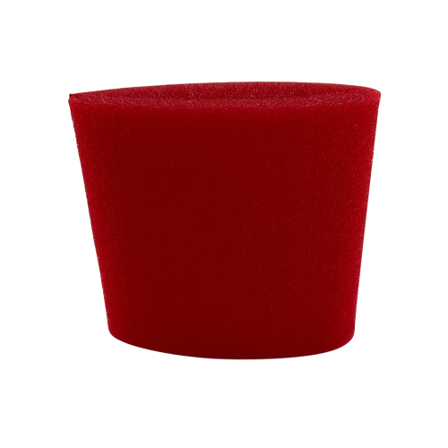 Red Foam Pre-Filter, Large, 3-1/2'' x 5''