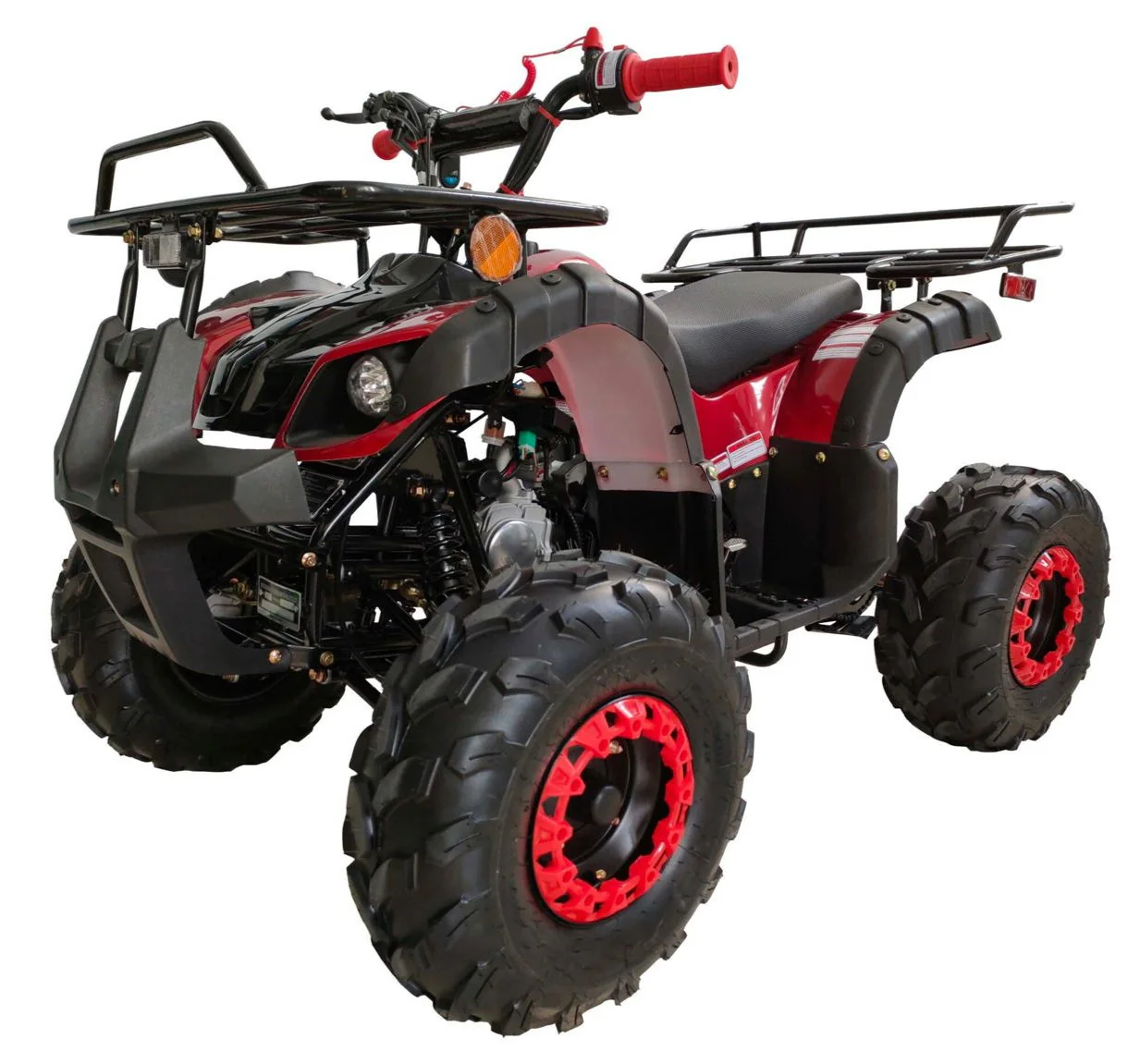 Rider 8 Utility 125cc ATV, Auto with Reverse, Front Bumper, Front Rack, Rear Rack, Ages 12 and up