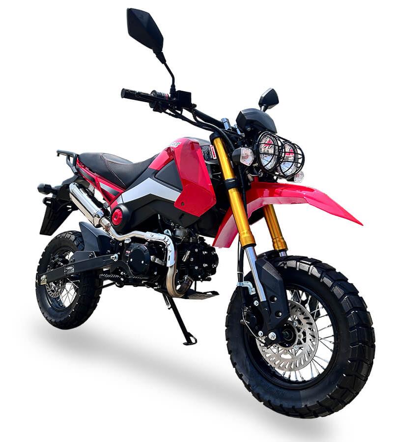 Rogue ADV 125cc Enduro Motorcycle, 4-Speed Manual, 12-inch Wheels