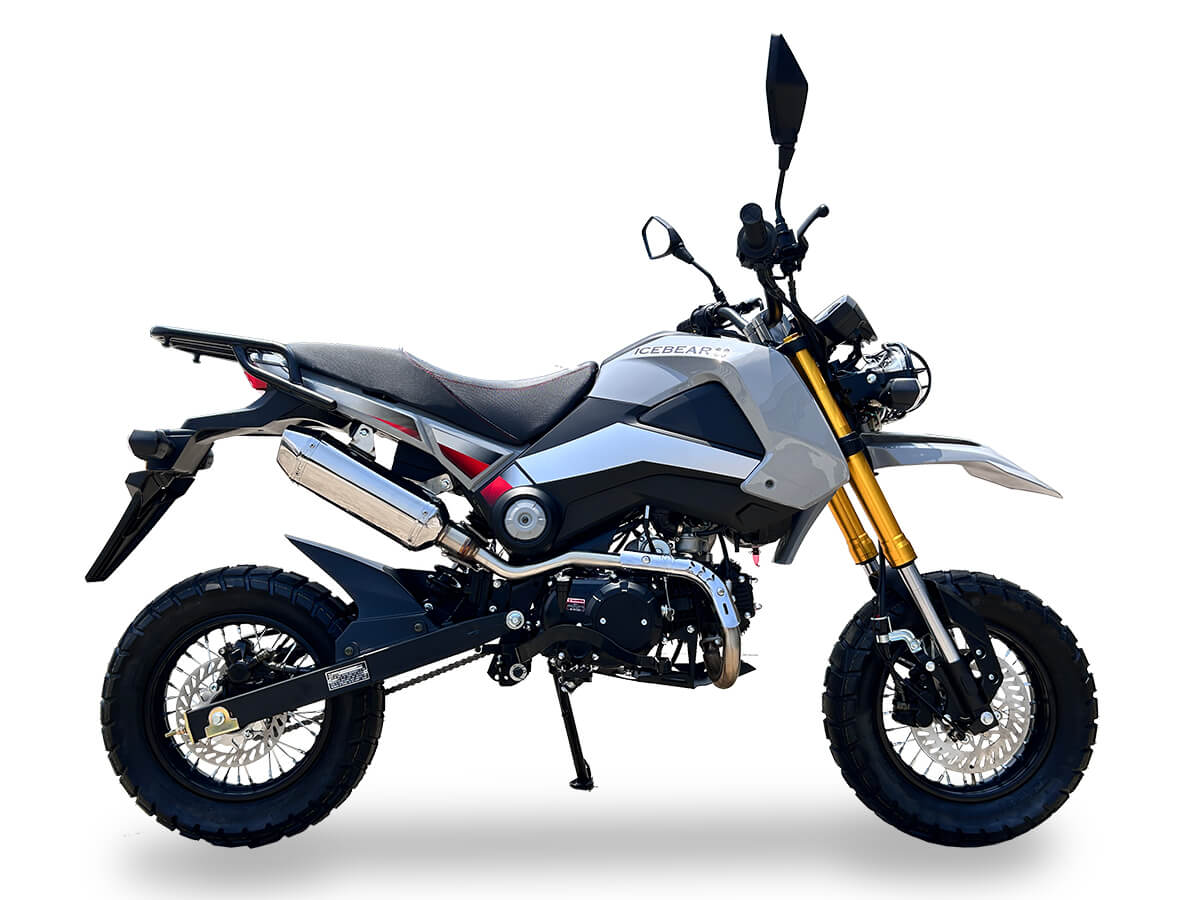 Rogue ADV 125cc Enduro Motorcycle, 4-Speed Manual, 12-inch Wheels - Image 11
