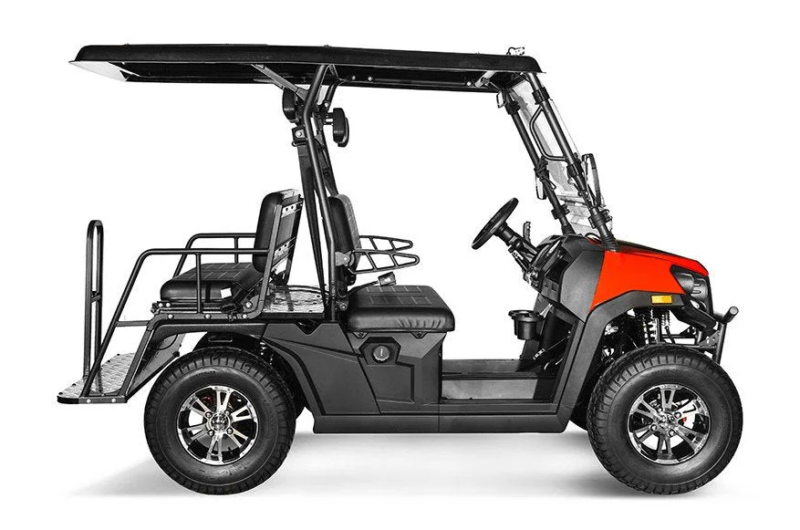 Rover 300 Gas Golf Cart, Electronic Fuel Injection, Automatic with Reverse, Deluxe Alloy Wheels, Windshield Included - Image 11