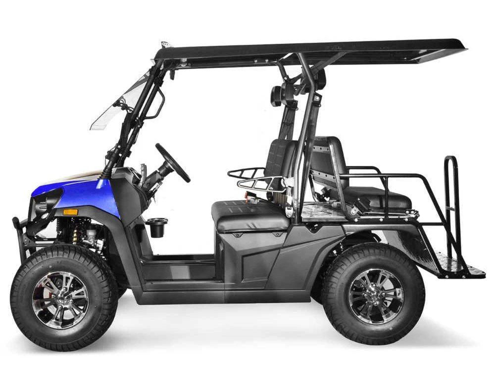 Rover 300 Gas Golf Cart, Electronic Fuel Injection, Automatic with Reverse, Deluxe Alloy Wheels, Windshield Included - Image 12