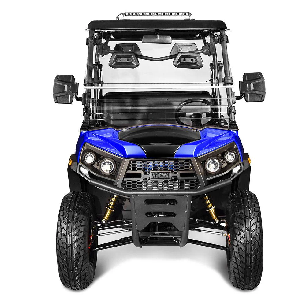 Rover 300 Gas Golf Cart, Electronic Fuel Injection, Automatic with Reverse, Deluxe Alloy Wheels, Windshield Included - Image 6