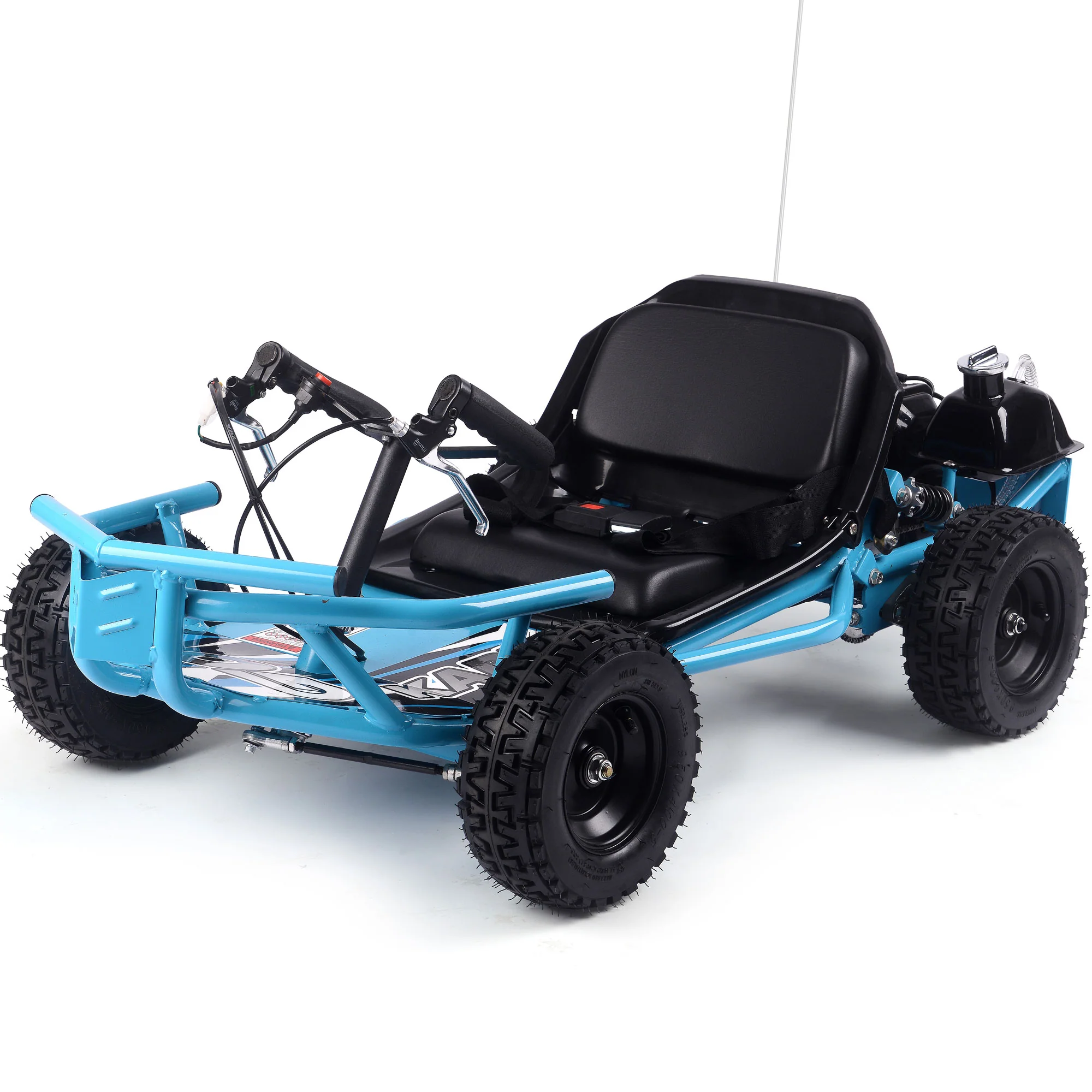 Sandman Kids Gas Powered Go Kart, 49cc 2-Stroke, Rear Suspension, Ages 4-6 - Image 12