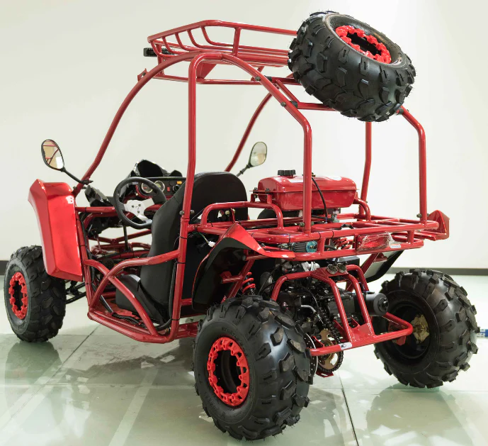 Shark DLX 125cc Mid-Size Kids Go Kart, Electric Start, 3-Speed Semi-Automatic with Reverse, Ages 12 and up - Image 12