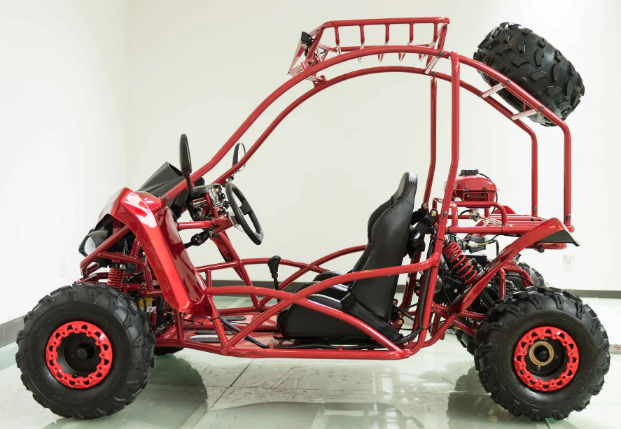 Shark DLX 125cc Mid-Size Kids Go Kart, Electric Start, 3-Speed Semi-Automatic with Reverse, Ages 12 and up - Image 13