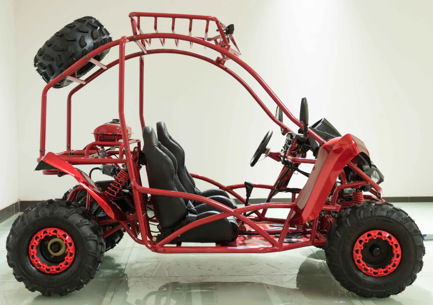 Shark DLX 125cc Mid-Size Kids Go Kart, Electric Start, 3-Speed Semi-Automatic with Reverse, Ages 12 and up - Image 7