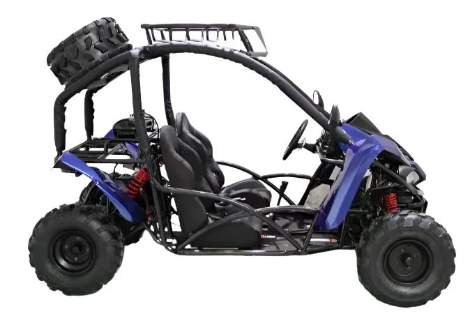 Shark 125cc Mid-Size Kids Go Kart, Electric Start, 3-Speed Semi-Automatic with Reverse, Ages 12 and up - Image 5