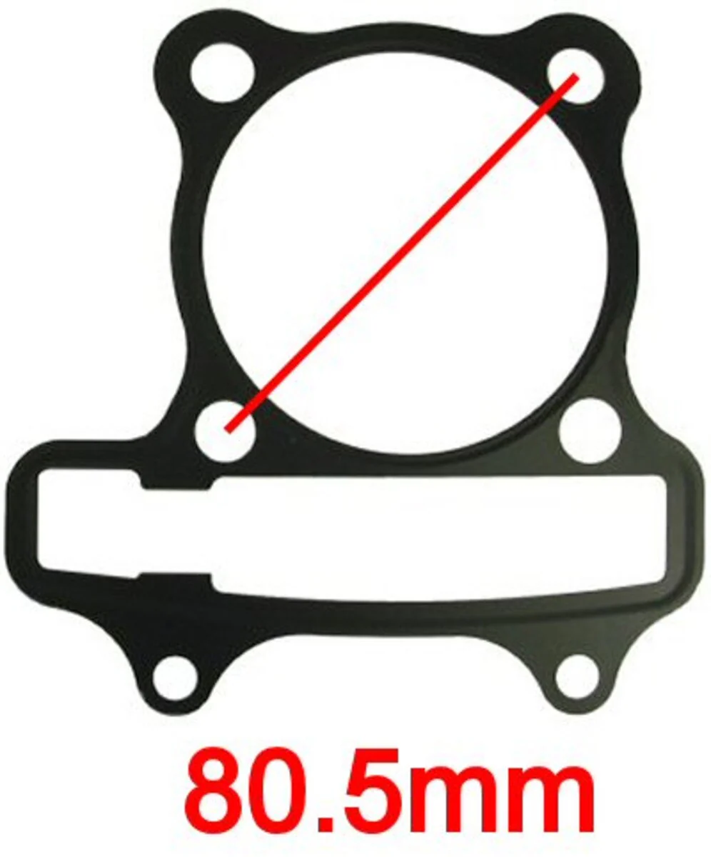 SSP-G 180cc GY6 Cylinder Head & Base Gasket - Image 2