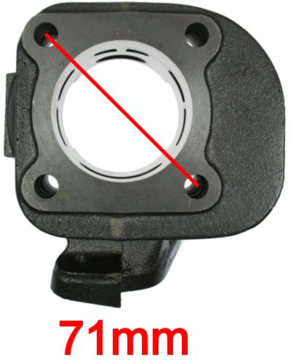 SSP-G 70cc 2-stroke Minarelli Big Bore Kit - 10mm Piston Pin - Image 3