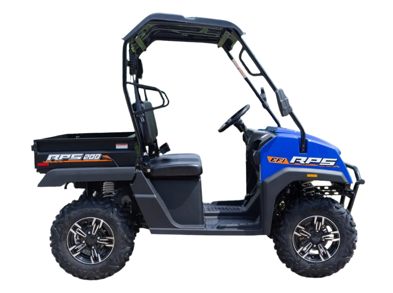 SSV 200 EFI UTV Side-by-Side, Automatic with Reverse, Deluxe Alloy Wheels, Dump Bed, Fully Assembled - Image 4