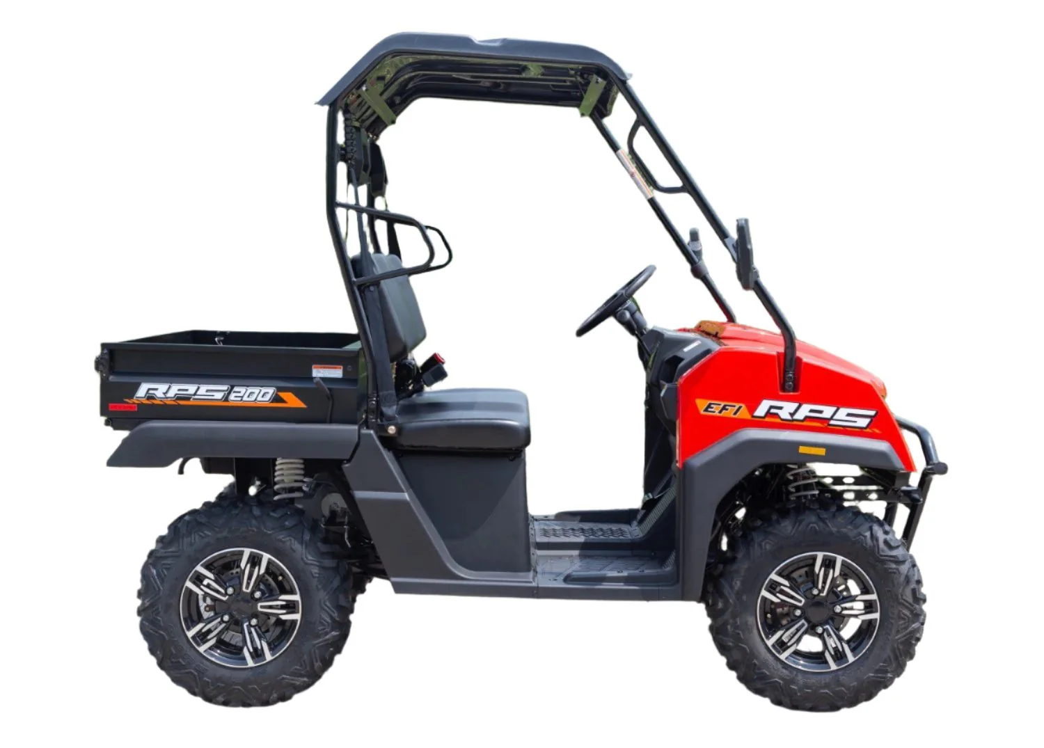 SSV 200 EFI UTV Side-by-Side, Automatic with Reverse, Deluxe Alloy Wheels, Dump Bed, Fully Assembled - Image 6