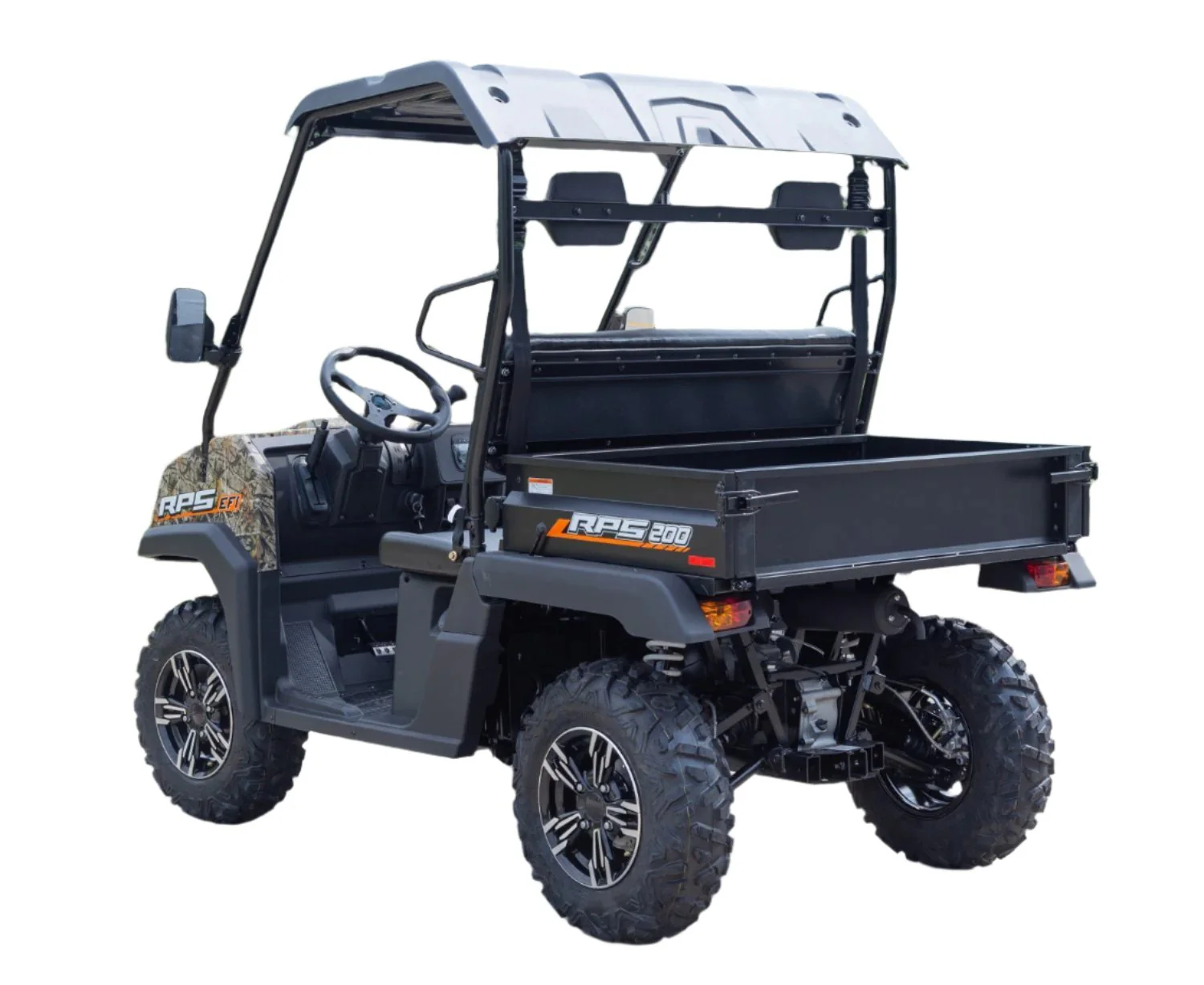 SSV 200 EFI UTV Side-by-Side, Automatic with Reverse, Deluxe Alloy Wheels, Dump Bed, Fully Assembled - Image 8