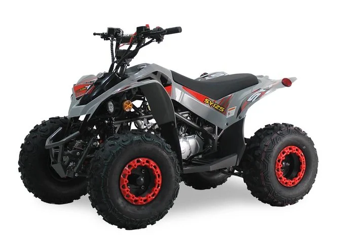 SYX 125cc Kids Sport ATV, 3-Speed Semi-automatic with Reverse, Ages 9-12 - Image 2