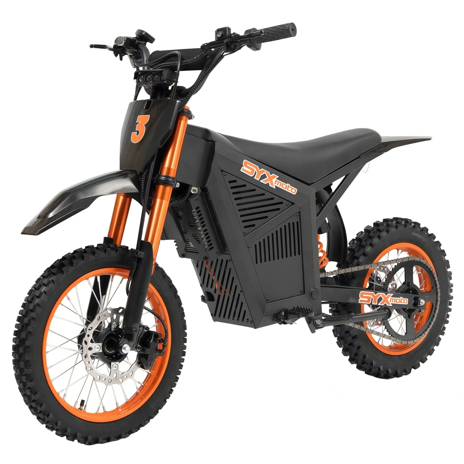 SYX MOTO ARC 3000W Peak Electric Dirt Bike | 48V Mid-Drive Off-Road Motorcycle - Image 2