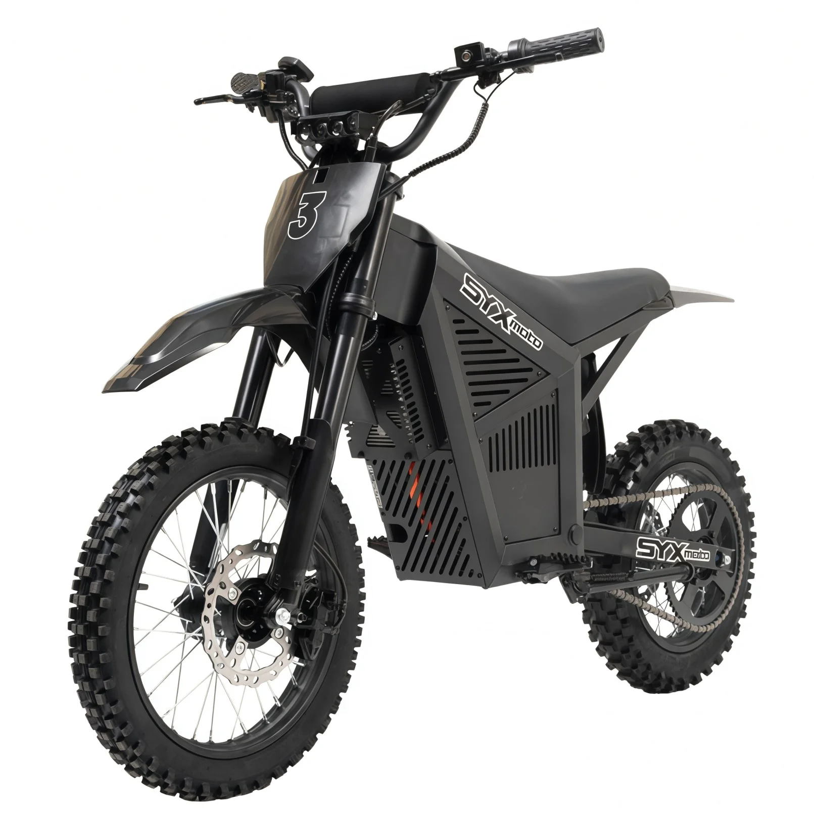 SYX MOTO ARC 3000W Peak Electric Dirt Bike | 48V Mid-Drive Off-Road Motorcycle - Image 3