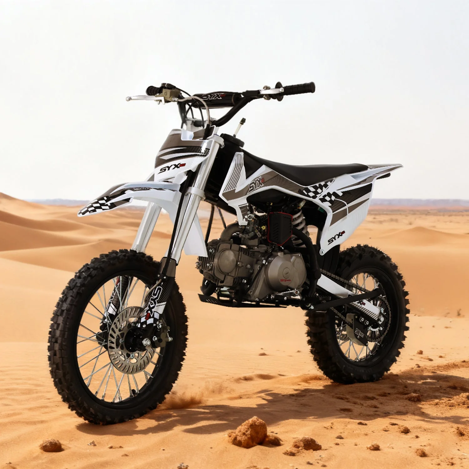SYX MOTO K1 125cc Dirt Bike | 4-Stroke Off-Road Pit Bike for Teens & Adults - Image 2