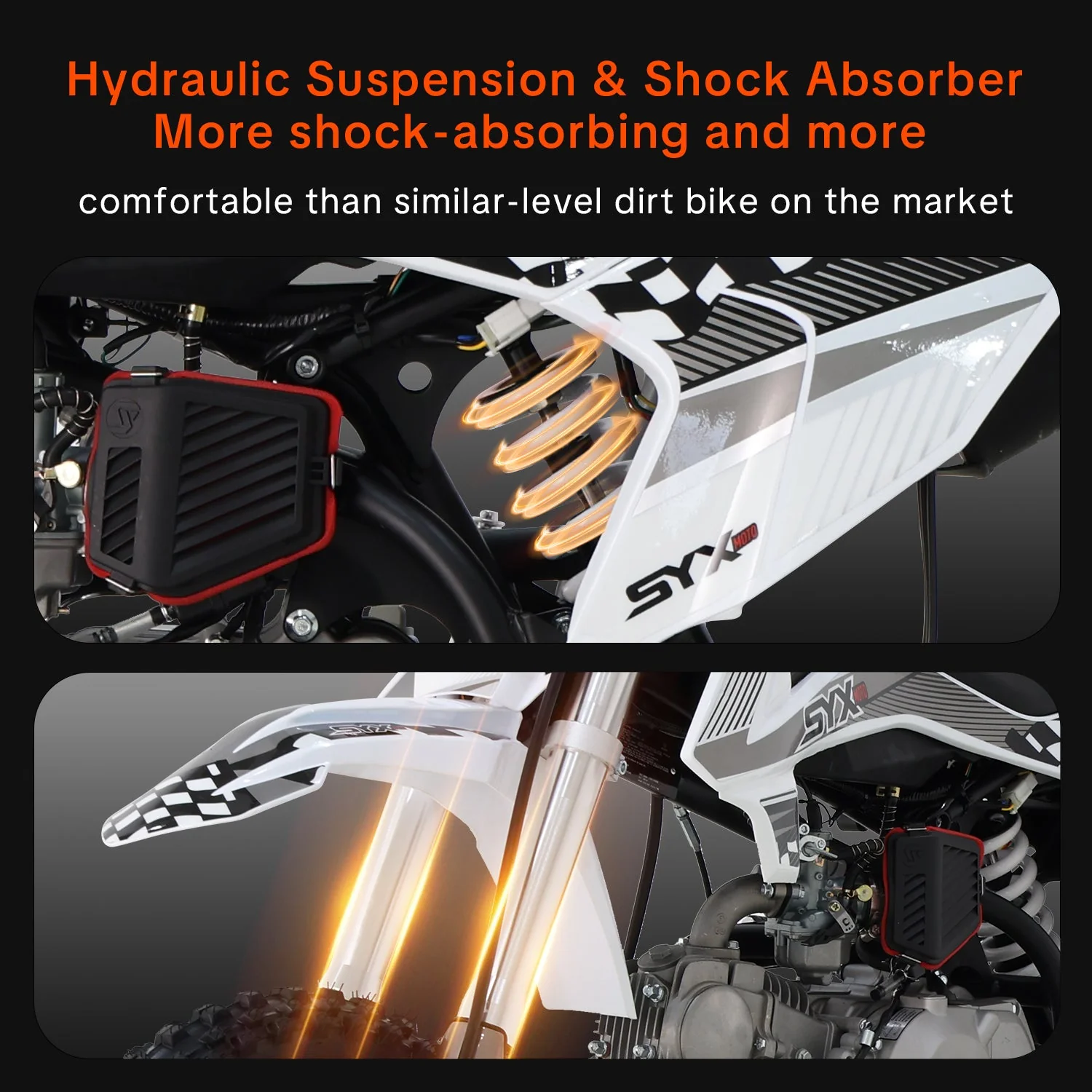 SYX MOTO K1 125cc Dirt Bike | 4-Stroke Off-Road Pit Bike for Teens & Adults - Image 5