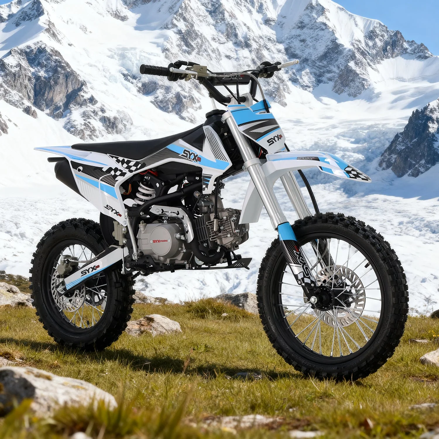 SYX MOTO K1 125cc Dirt Bike | 4-Stroke Off-Road Pit Bike for Teens & Adults - Image 7