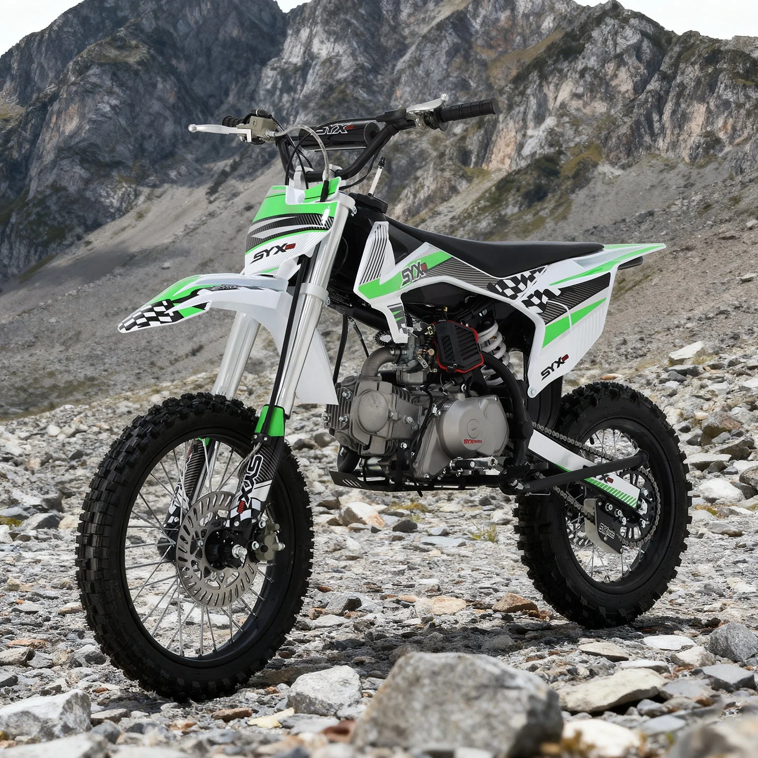 SYX MOTO K1 125cc Dirt Bike | 4-Stroke Off-Road Pit Bike for Teens & Adults - Image 8