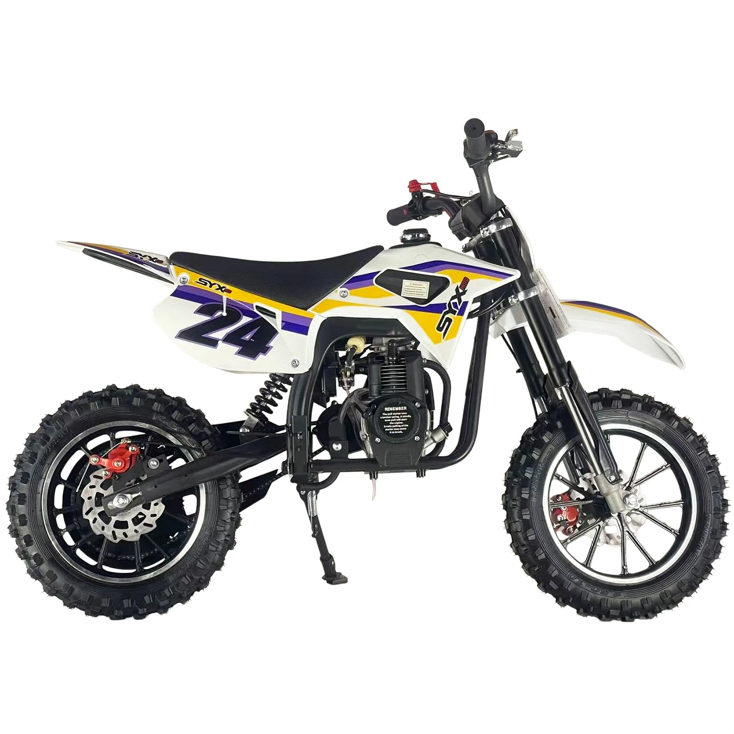 SYX MOTO MK 40cc 4-Stroke Kids Gas Mini Dirt Bike | Automatic Off-Road Pit Bike - Image 24