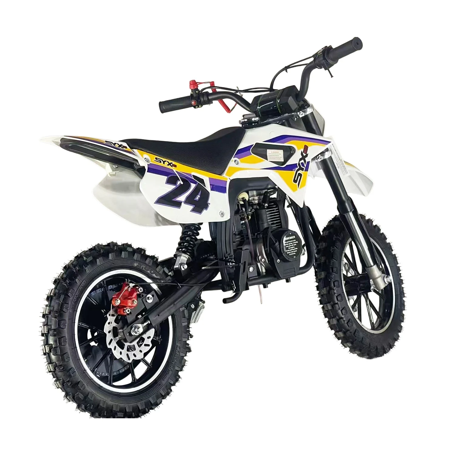 SYX MOTO MK 40cc 4-Stroke Kids Gas Mini Dirt Bike | Automatic Off-Road Pit Bike - Image 26