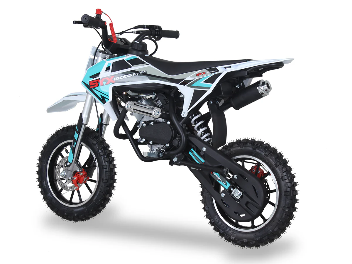 SYX Moto Pro Mini 50cc Kids Dirt Bike, 4-Stroke Pull Start, Automatic Shifting, Ages 6 and up - Image 10