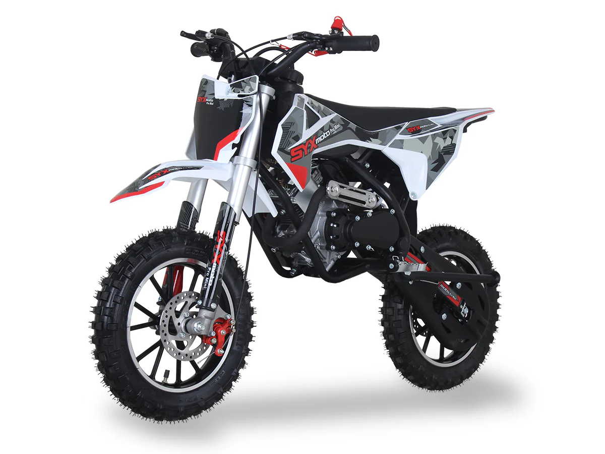 SYX Moto Pro Mini 50cc Kids Dirt Bike, 4-Stroke Pull Start, Automatic Shifting, Ages 6 and up - Image 6