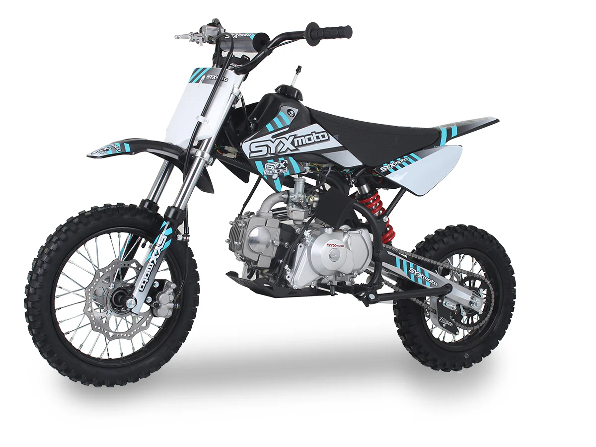 SYX Moto Roost 125cc Pit Bike, Electric Start, Automatic Shifting, (14/12) Wheels, Ages 12 and up - Image 5