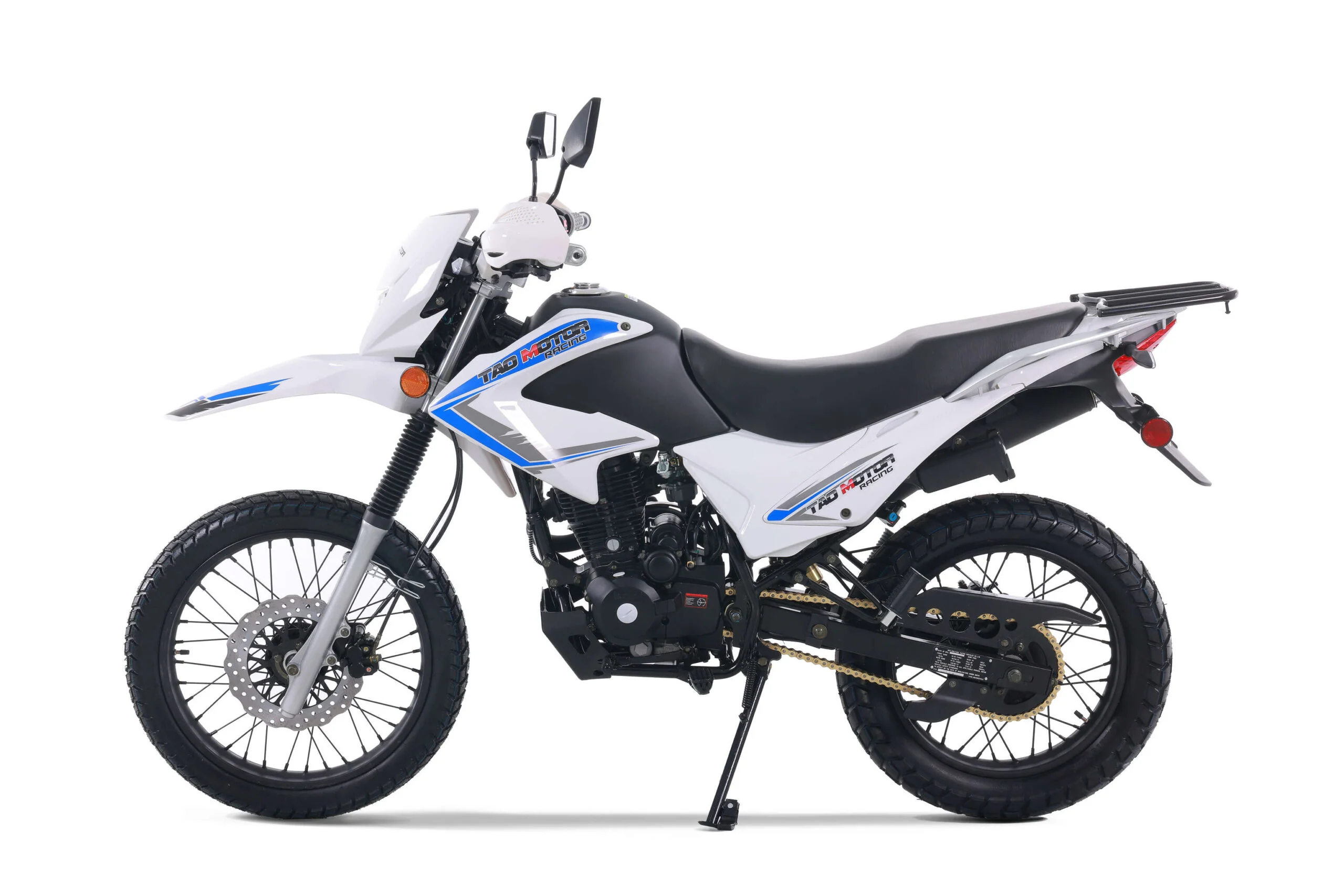 Tao TBR7D 250 Dual Sport Motorcycle, 5-Speed Manual, Electric Start, 19/17 inch Wheels - Image 6