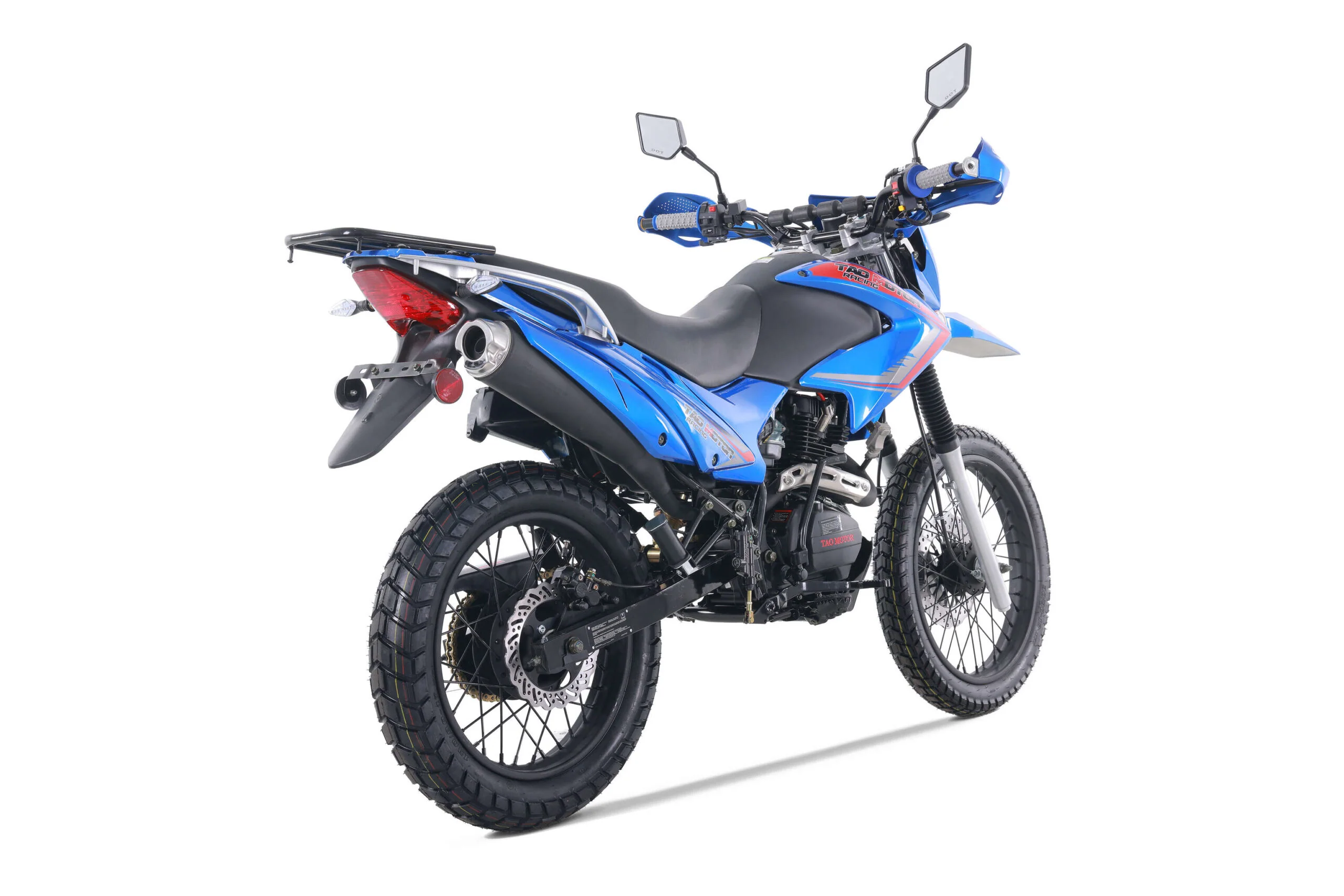 Tao TBR7D 250 Dual Sport Motorcycle, 5-Speed Manual, Electric Start, 19/17 inch Wheels - Image 7