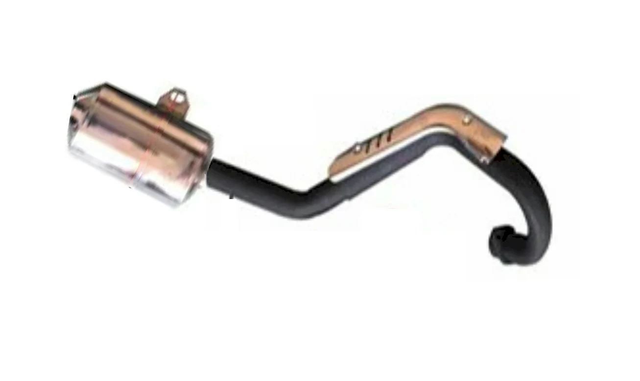Exhaust Pipe and Muffler Assy (03.08.0047) for TrailMaster 125cc Dirt Bike