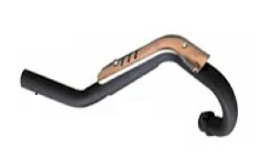 Exhaust Pipe and Muffler Assy (03.08.0047) for TrailMaster 125cc Dirt Bike - Image 2