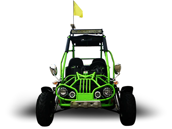 TrailMaster 200 XRX Deluxe Buggy Go Kart, Alloy Wheels, Lights, Turn Signals - Image 13