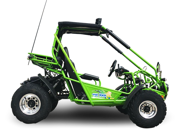 TrailMaster 200 XRX Deluxe Buggy Go Kart, Alloy Wheels, Lights, Turn Signals - Image 8