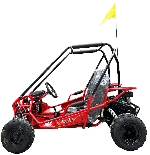 TrailMaster Apache 7 212cc Youth Go Kart for Kids Ages 10+ – Full Roll Cage, High-Back Seats, Over-the-Shoulder Harnesses, Air-Cooled Engine - Image 13