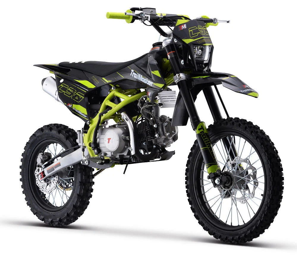 TrailMaster C50 150cc Gas Dirt Bike, 4-Speed Manual Clutch (17/14) Wheels - Image 2