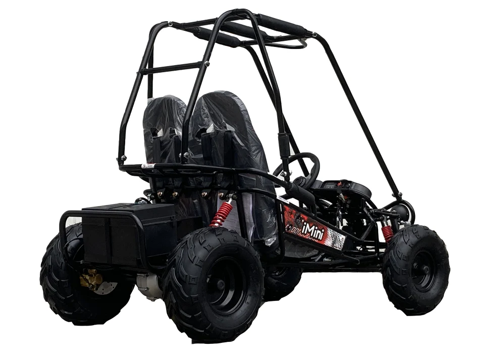 TrailMaster iMini Kids Electric Go Kart, Reverse, 48v, 2-speed settings, Kids Ages 4-9 - Image 4
