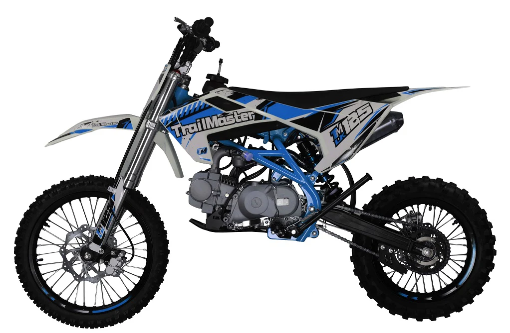 TrailMaster LK125 Pro Series Dirt Bike, Electric Start, 4-Speed Manual, Dual Disc Brakes, (17/14) Wheels - Image 7
