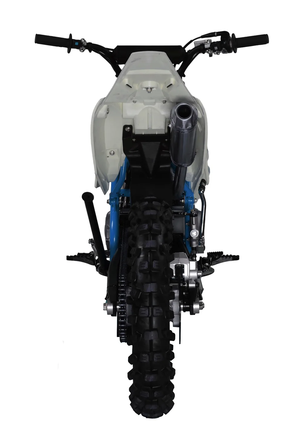 TrailMaster LK125 Pro Series Dirt Bike, Electric Start, 4-Speed Manual, Dual Disc Brakes, (17/14) Wheels - Image 10
