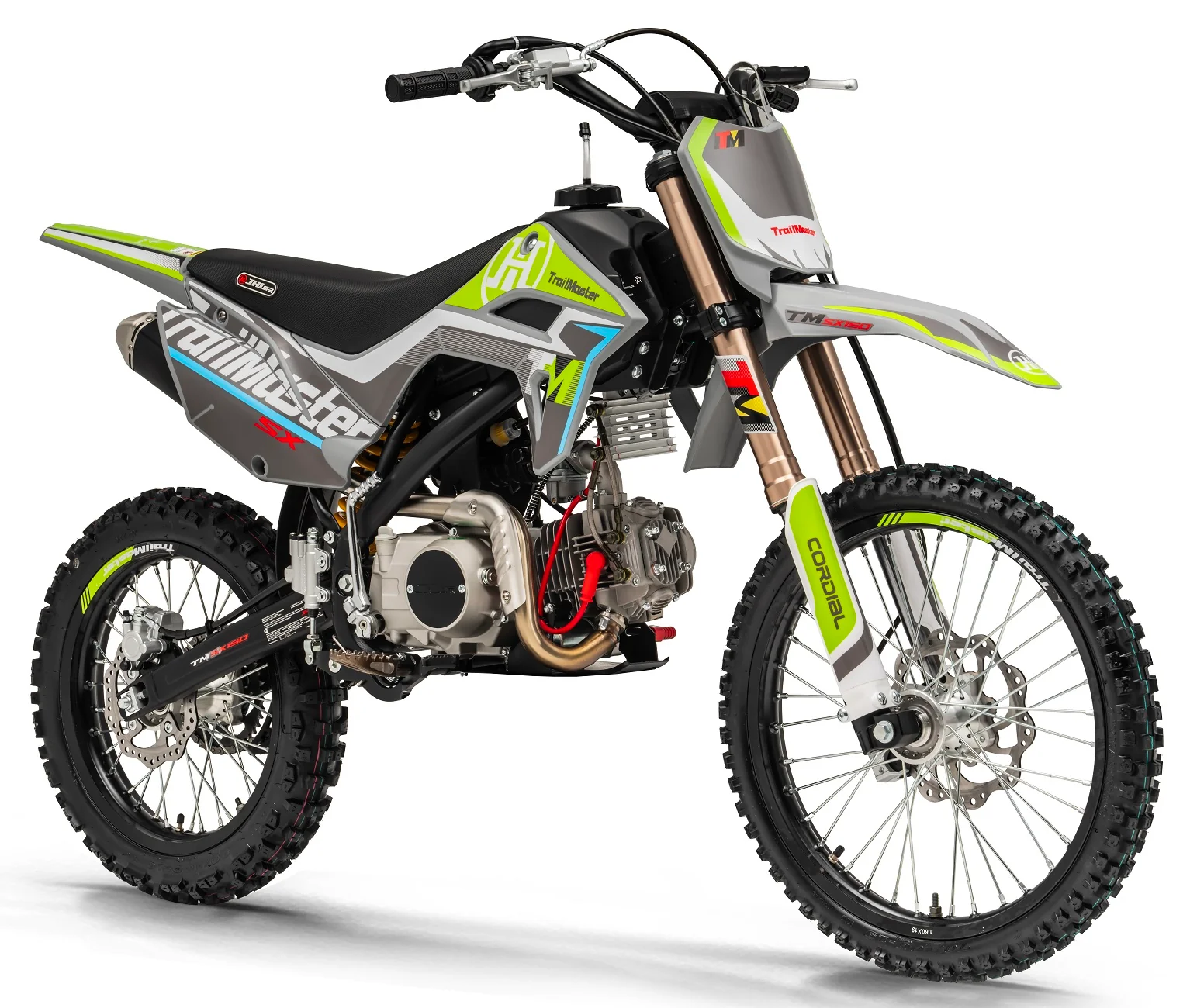 TrailMaster SX150 Pro Series Dirt Bike, Electric Start, 4-Speed Manual, Dual Disc Brakes, (19/16) Wheels - Image 10