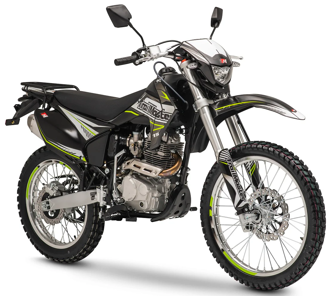 TrailMaster T5 Dual Sport Dirt Bike, 5-Speed Manual, 223cc Engine, Dual Disc Brakes, Electric Start with Kick backup, (21/18) Wheels - Image 6